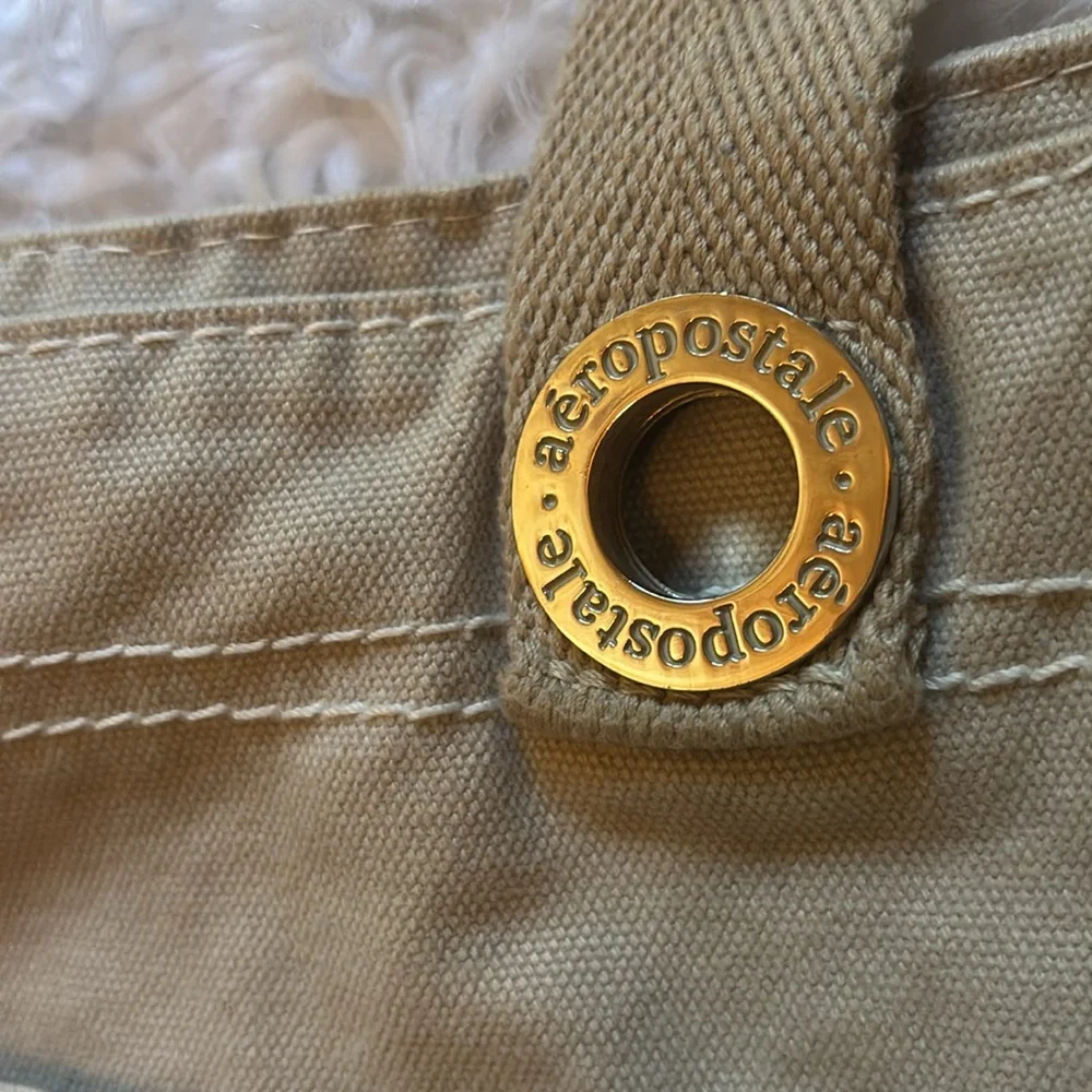 Aeropostale Vintage Canvas Tote Bag, 16ā x 14ā - Picture 5 of 16